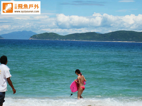 冲浪美女